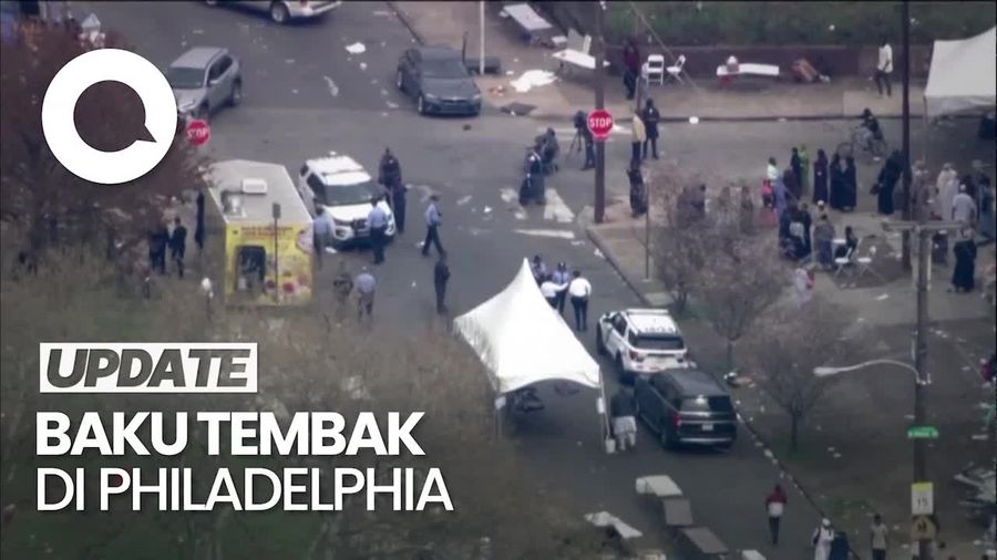 Keterangan Polisi soal Baku Tembak di Philadelphia Saat Acara Idul Fitri