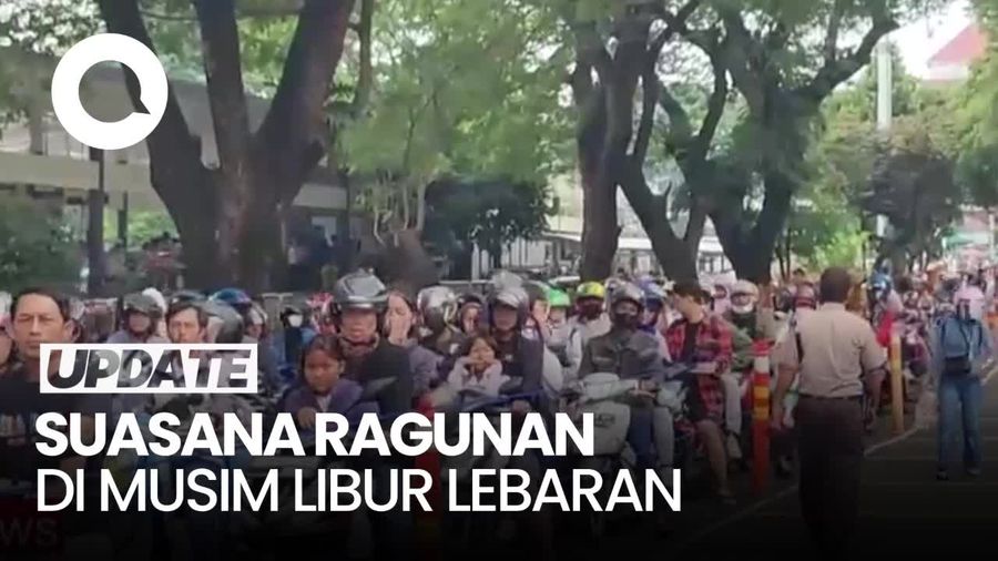 Kebun Binatang Ragunan Diserbu Warga di Hari Kedua Lebaran