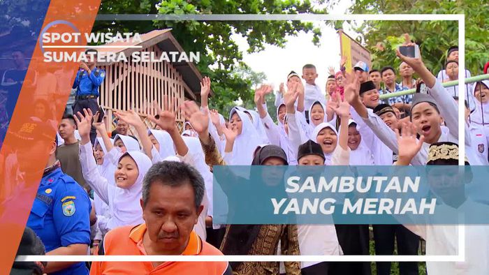 Sambutan Meriah Warga Danau Ogan Sumatera Selatan