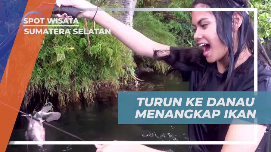 Menangkap Ikan Dengan Cara Tradisional di Danau Ranau Sumatera Selatan