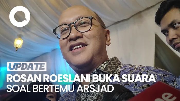 Rosan Roeslani soal Bertemu Arsjad: Teman Lama, Selama Ini Juga Kontakan