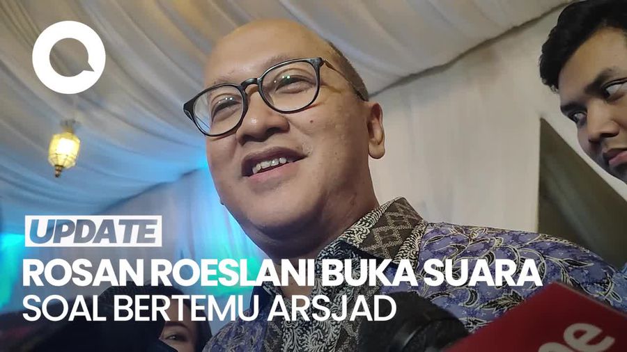 Rosan Roeslani soal Bertemu Arsjad: Teman Lama, Selama Ini Juga Kontakan