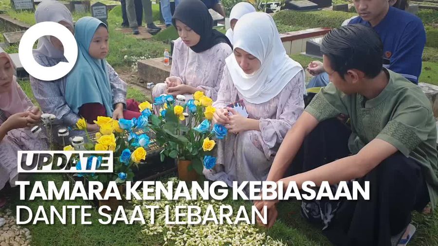 Lebaran Pertama Tamara Tyasmara Tanpa Dante