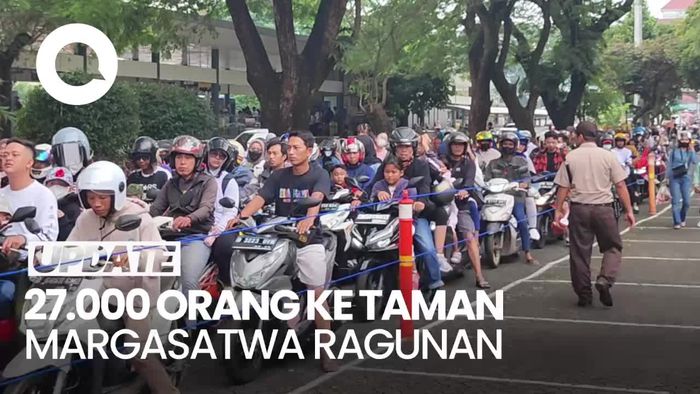 Taman Margasatwa Ragunan Dikunjungi 27 Ribu Orang di Hari Kedua Lebaran