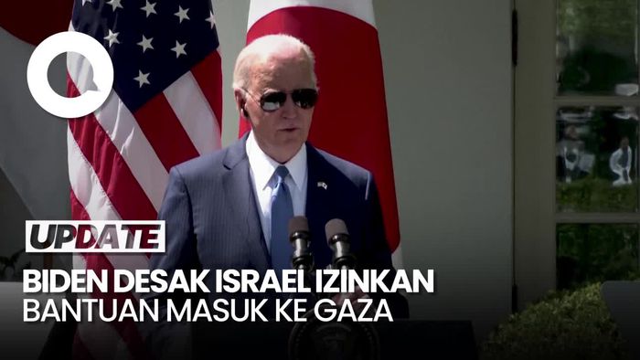 Biden: Saya Blak-blakan dengan PM Netanyahu soal Bantuan ke Gaza!