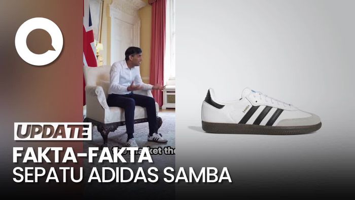 Seputar Sepatu Adidas Samba yang Bikin PM Rishi Sunak Dikritik