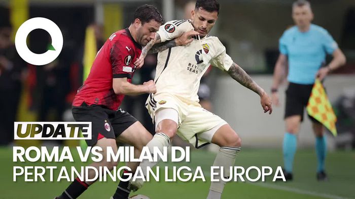 AS Roma Kalahkan AC Milan dengan Skor Tipis 1-0