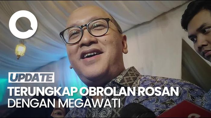 Rosan Ungkap Obrolan dengan Mega hingga Ngaku Sudah Ketemu Arsjad