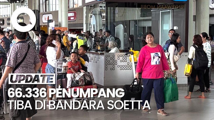 H+2 Lebaran, Arus Balik di Bandara Soetta Mulai Ramai