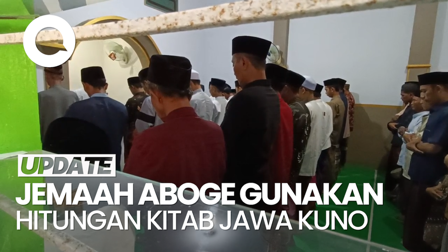 Jemaah Aboge di Probolinggo Gelar Salat Id Hari Ini