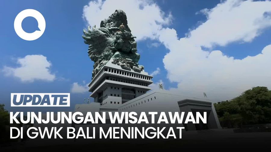 Libur Lebaran, Objek Wisata GWK Ramai Dikunjungi Wisatawan