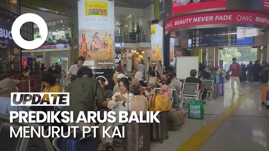 KAI Prediksi 46.474 Pemudik Tiba di Daop 1 Hari ini