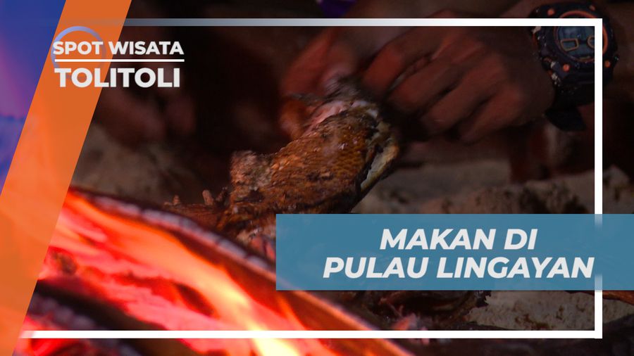 Menyantap Lezatnya Ikan Bakar Hasil Buruan di Pulau Lingayan, Tolitoli