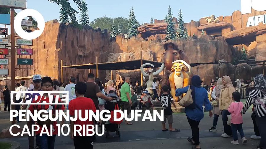 Rela Antre 1 Jam Lebih Demi Wahana Kora-kora di Dufan