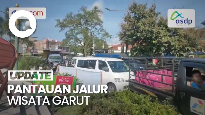 H+3 Lebaran, Jalur Wisata Garut Ramai