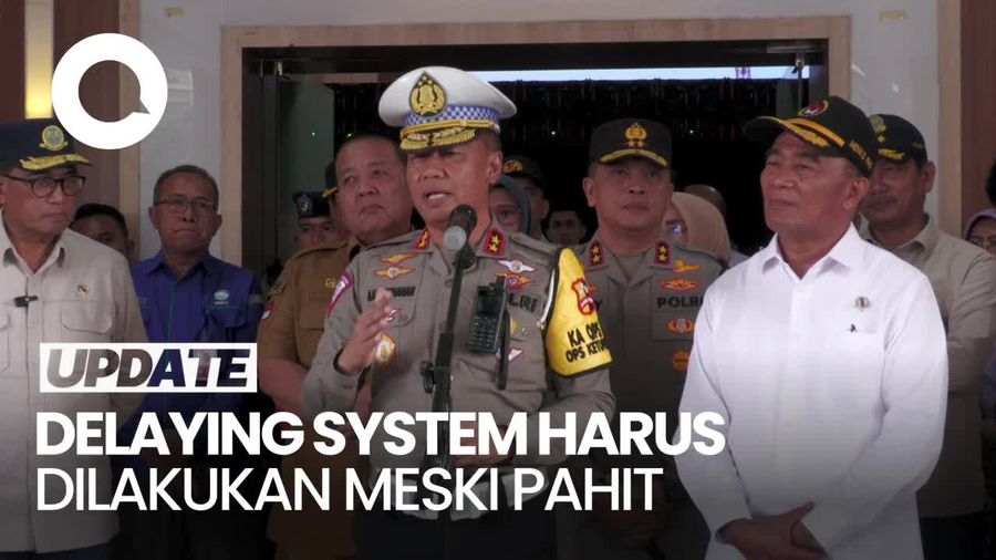 Jurus Polisi Atasi Kemacetan Arus Balik di Pelabuhan: Delaying System