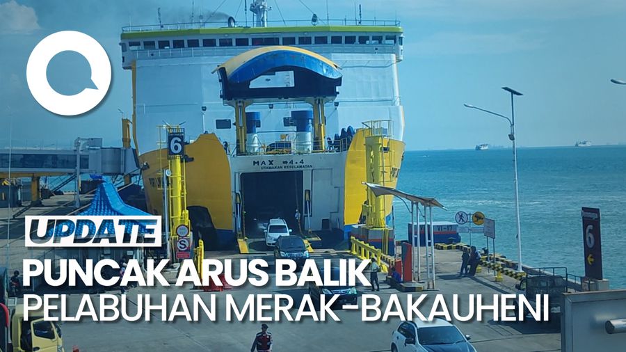 ASDP: Puncak Arus Balik di Pelabuhan Merak-Bakauheni Diprediksi 13-14 April