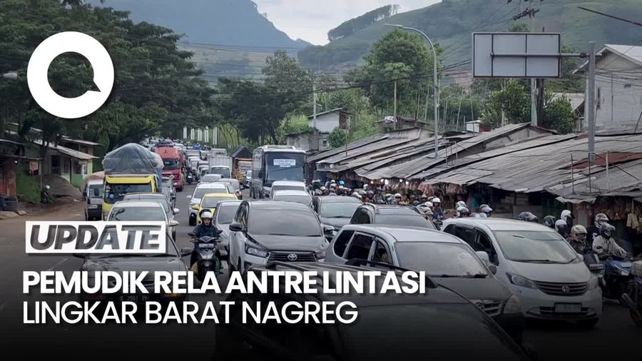 Kisah Pemudik Asal Serang Lintasi Kemacetan Gentong hingga Nagreg