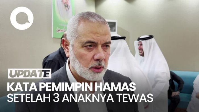 Pemimpin Hamas Tetap Buka Ruang Negosiasi Walau 3 Anaknya Dibunuh Israel