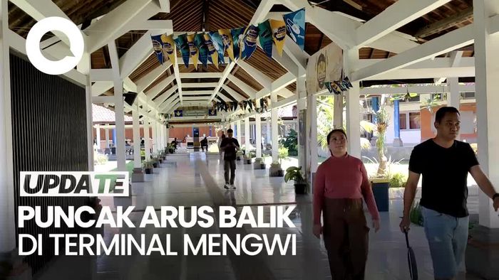 Terminal Mengwi Bali Prediksi Puncak Arus Balik 14-15 April