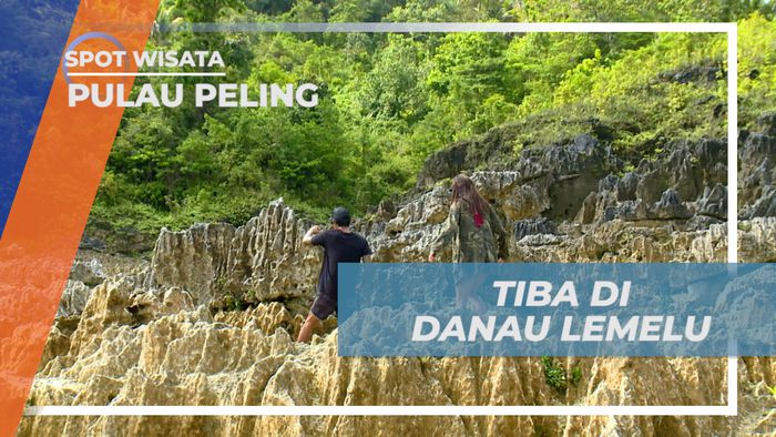 Berpetualang Mengeksplorasi Keindahan Alam Danau Lemelu, Pulau Peling