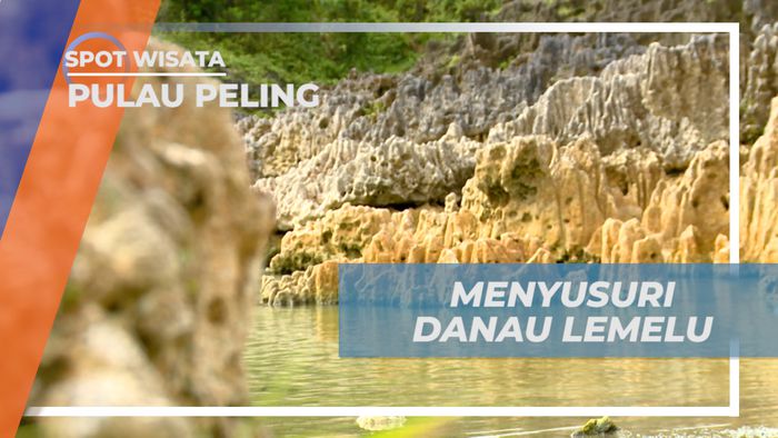 Menyusuri Tiap Sudut Keindahan Danau Lemelu, Pulau Peling
