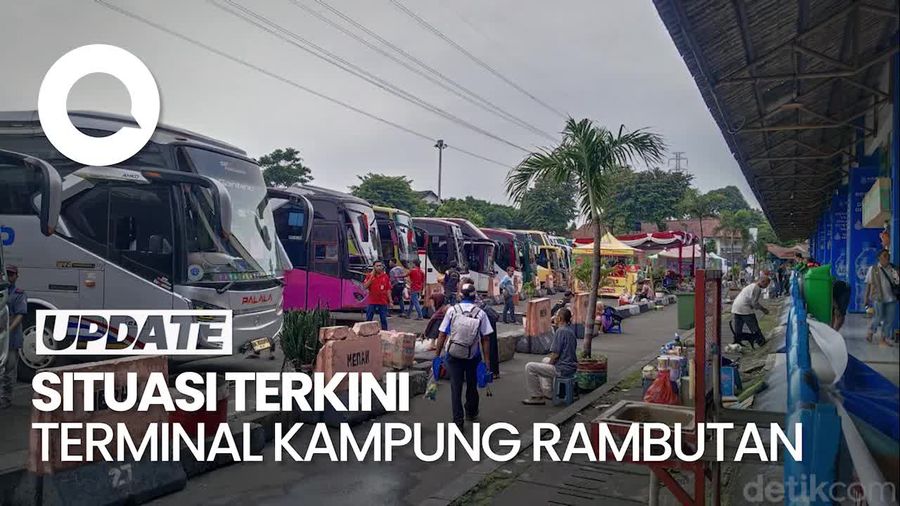 Pantauan Arus Balik di Terminal Kampung Rambutan