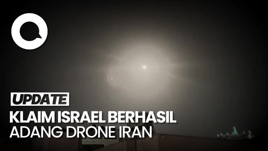 Israel Klaim 99% dari 300 Drone yang Dikirim Iran Berhasil Diadang