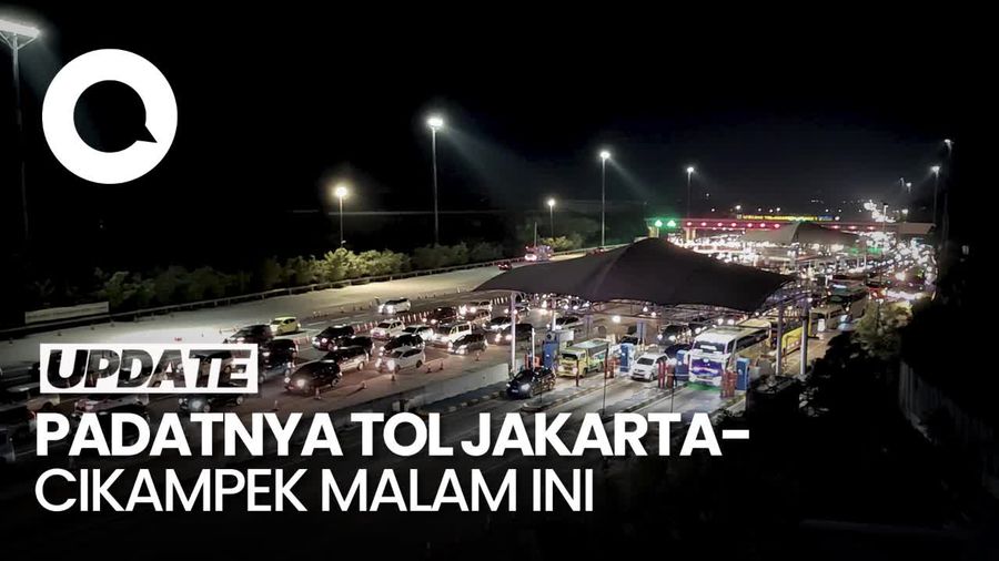 Tol Japek Malam Ini Padat, 62.000 Kendaraan Masuk Jakarta