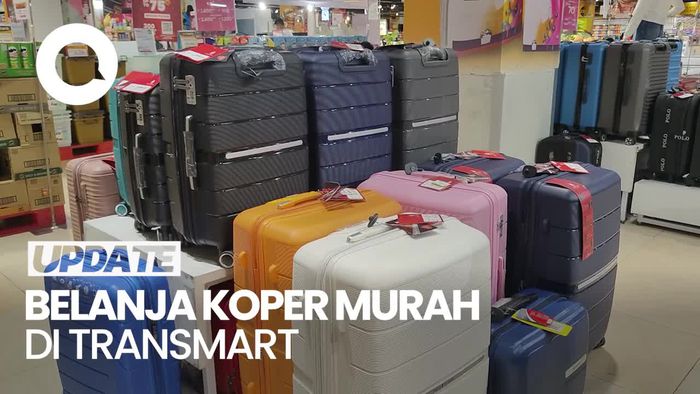 Belanja Koper Diskon hingga 70% di Transmart Full Day Sale