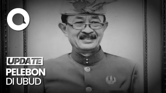 Suasana Upacara Pelebon Termegah di Puri Ubud