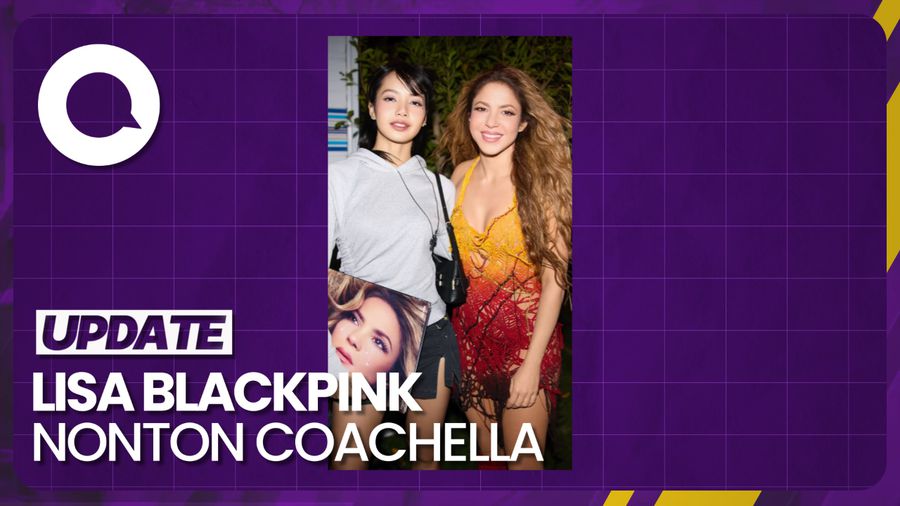 Momen Lisa BLACKPINK Bertemu Shakira di Coachella