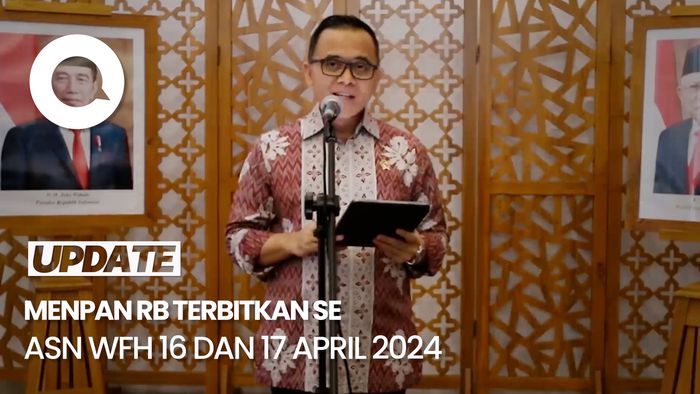 Menpan RB Terbitkan SE: ASN WFH 16 dan 17 April 2024