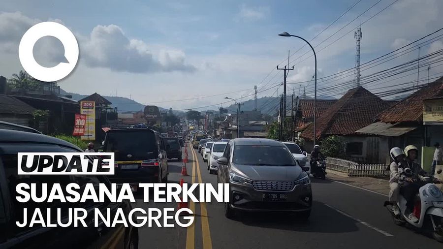 Arus Balik di Jalur Nagreg Ramai