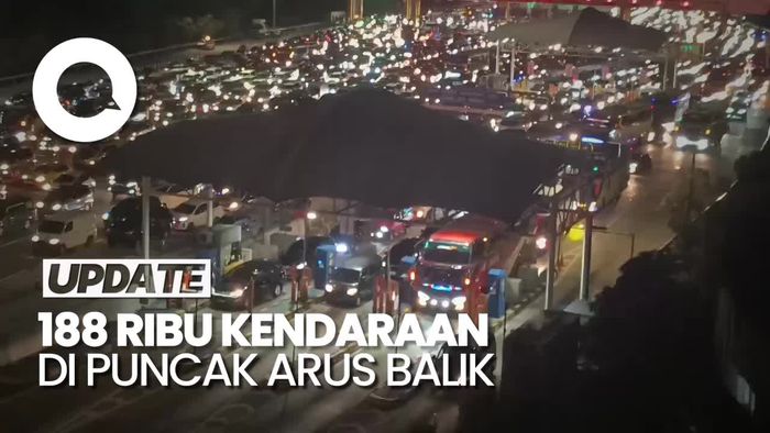 188 Ribu Kendaraan Diprediksi Akan Lewati GT Cikatama Malam Ini