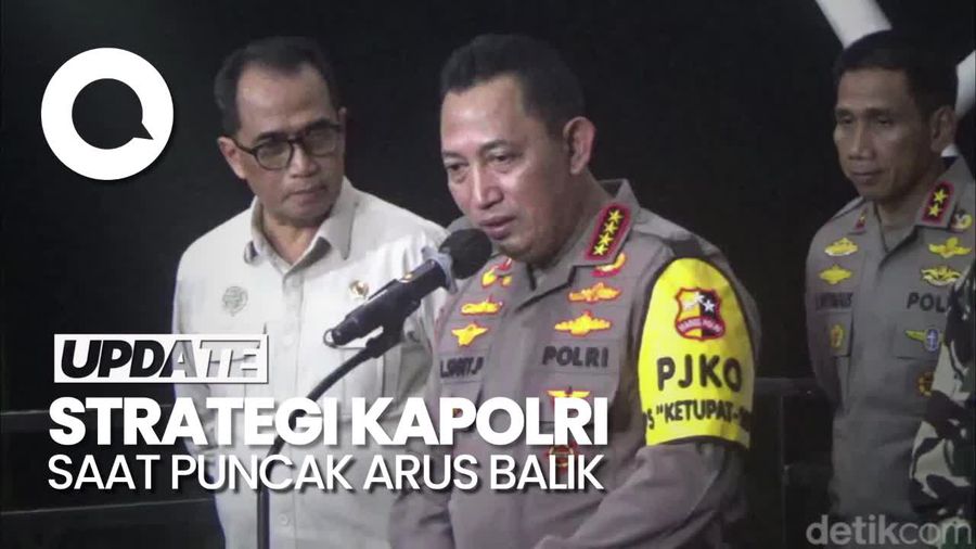 Kapolri Siapkan Jalur Arteri Jika Jalan Tol Penuh di Puncak Arus Balik