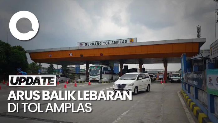 Arus Balik Lebaran, 26 Ribu Kendaraan Melintasi Gerbang Tol Amplas