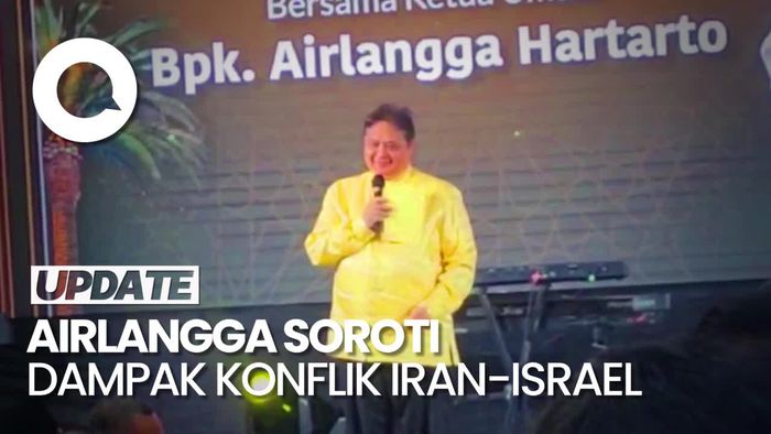 Bicara Konflik Iran-Israel, Airlangga: Ini yang Bikin Parpol Perlu Bersatu