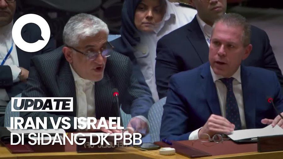 Perang Kata-kata Iran dan Israel di Sidang DK PBB
