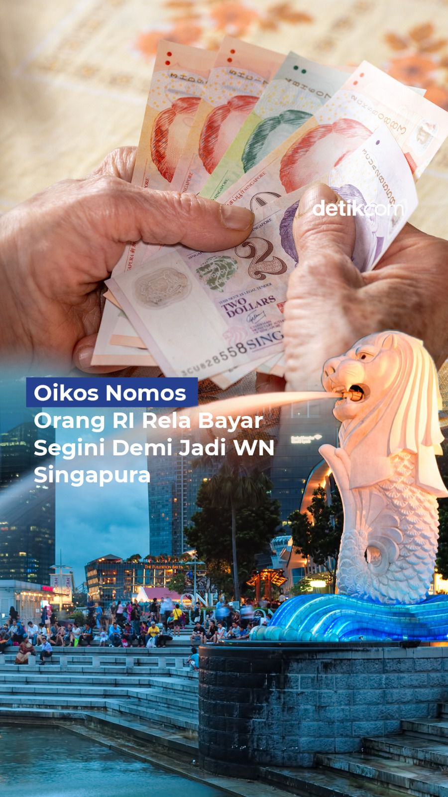 WNI Rela Bayar demi Jadi WN Singapura