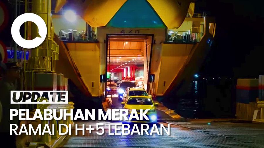 Cuti Bersama Berakhir, Penumpang dari Sumatera Ramai Nyeberang ke Merak