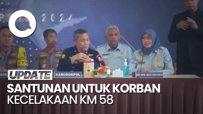 Ahli Waris Korban Kecelakaan Km 58 Tol Japek Dapat Santunan Rp 50 Juta