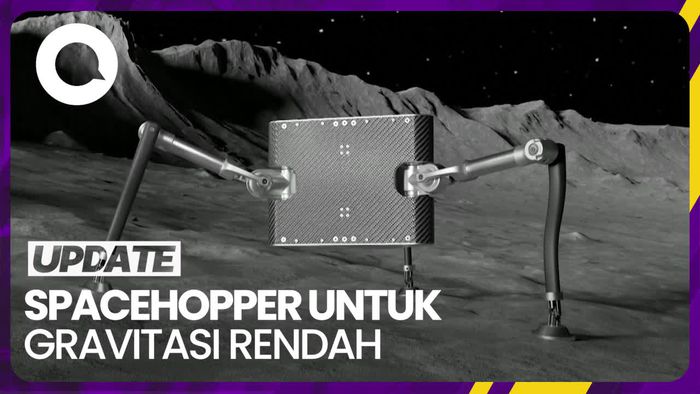 Peneliti Swiss Rancang Robot SpaceHopper untuk Eksplor Bulan