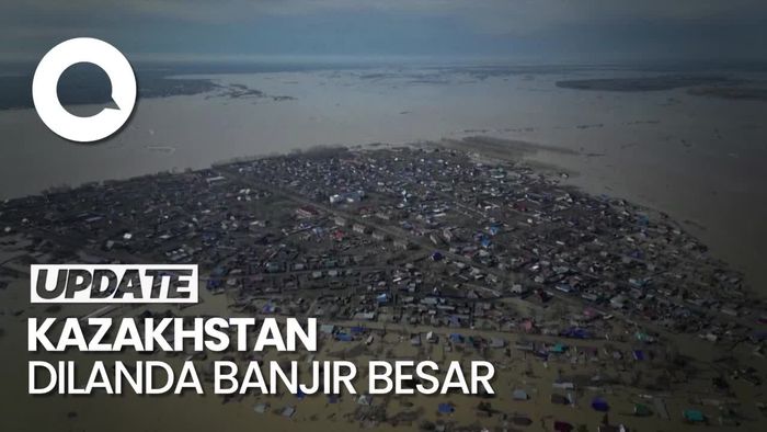 Banjir Bandang Landa Kazakhstan, Lebih dari 111 Ribu Orang Dievakuasi