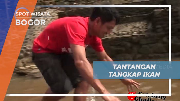 Seru-seruan Berburu Ikan Dengan Tangan Kosong, Bogor