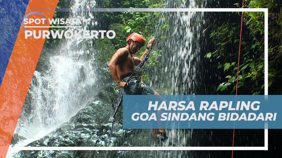 Persiapan Sebelum Rappelling di Goa Curug Sindang Bidadari. Purwokerto