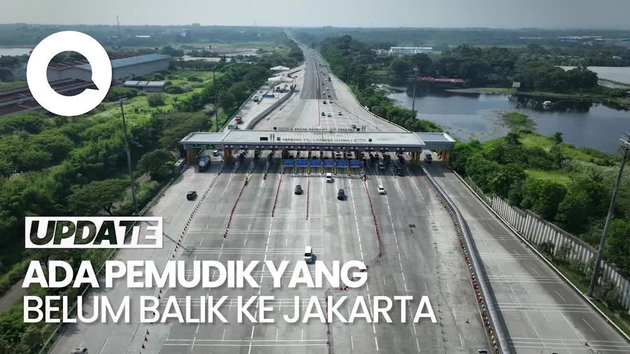 Kakorlantas: 30℅ Lebih Pemudik Belum Kembali ke Jakarta