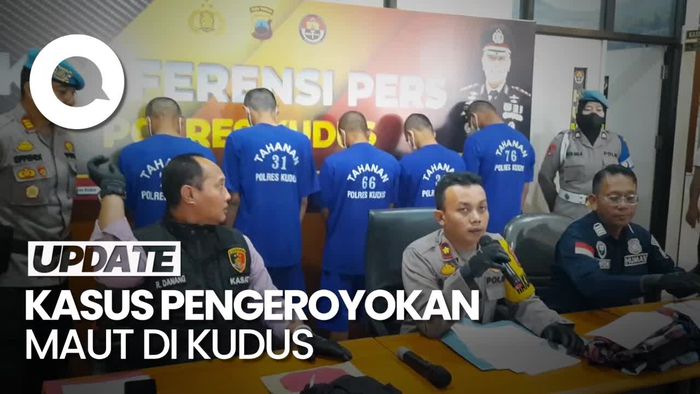 8 Tersangka Pengeroyokan Maut di Kudus Terancam 12 Tahun Bui