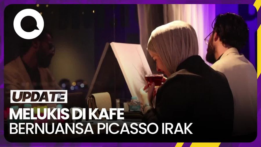 Mengintip Kafe Seni Bernuansa Picasso di Irak