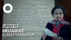 Sepucuk Surat Tulisan Tangan Megawati untuk Hakim MK